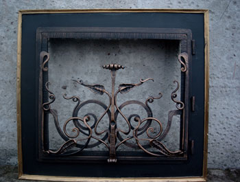 hand forged fireplaces, braziers