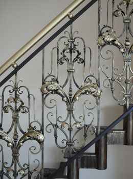 forged balcony rails price